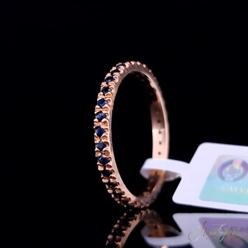 Alternative view of Sapphire Eternity Ring