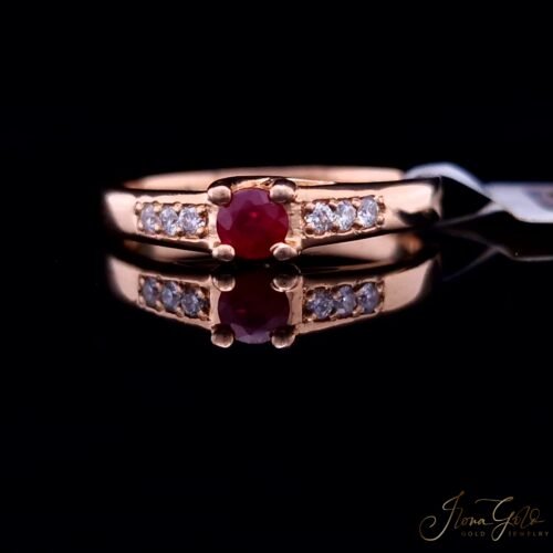 Ruby Diamond Ring