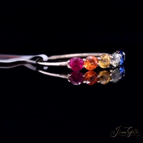 Alternative view of Ruby Sapphire Ring