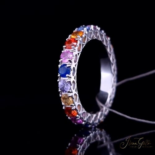 Alternative view of Sapphire Eternity Ring