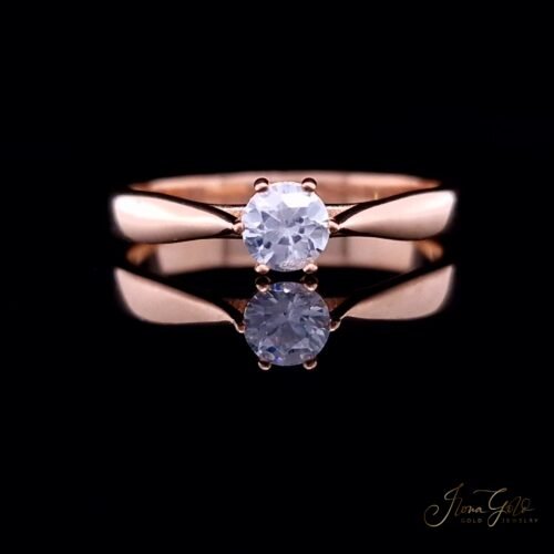 IG Solitaire Zirconia Ring