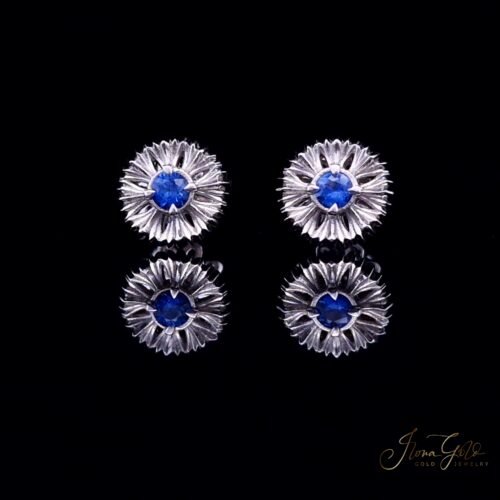 Sapphire Stud Earrings