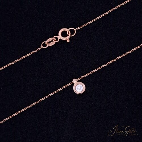 Diamond Pendant Necklace Set