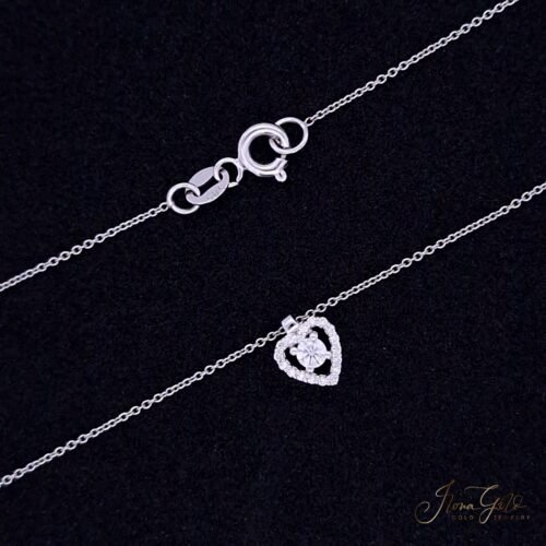 Diamond Pendant Necklace Set