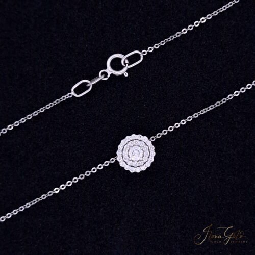 Diamond Pendant Necklace Set