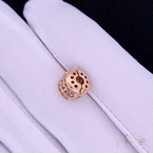 Alternative view of Stopper Charm Zirconia Pendants