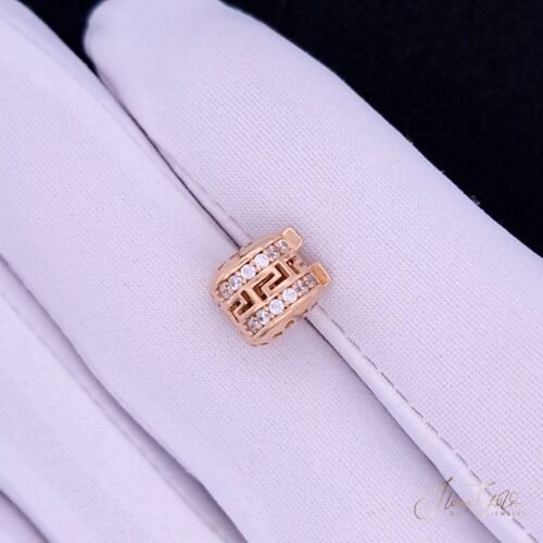 Stopper Charm Zirconia Pendants