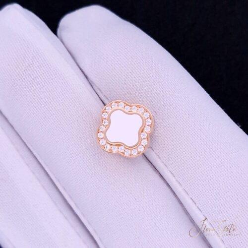 Enamel Charm Zirconia Pendants