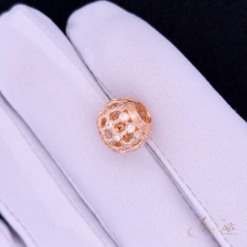 Alternative view of Charm Zirconia Pendants