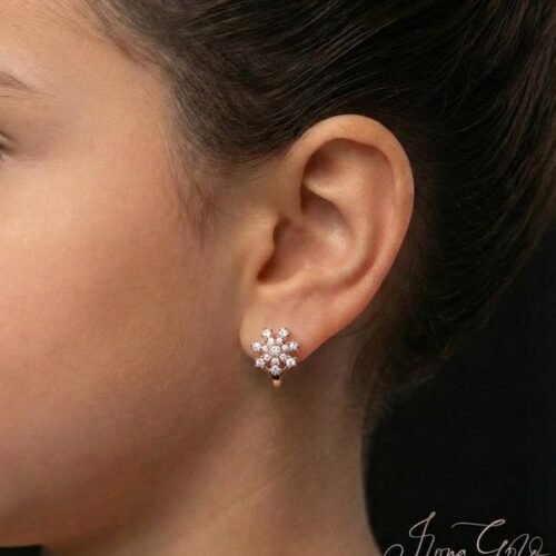 Alternative view of Children's Earrings (Snowflakes)