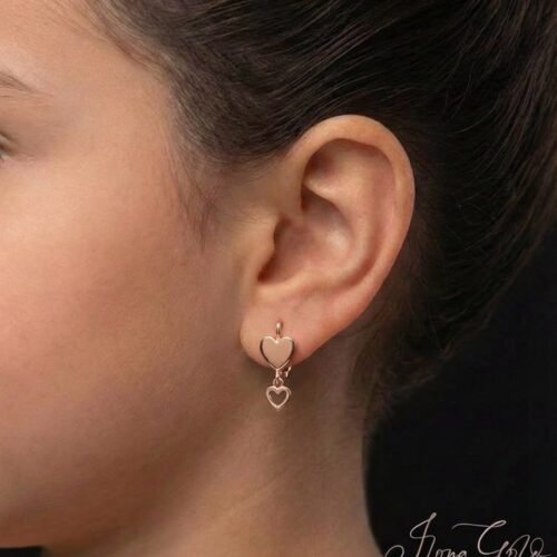 Alternative view of Children's Earrings Hearts
