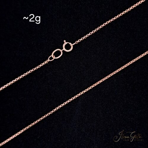 Box Link Chain Necklace