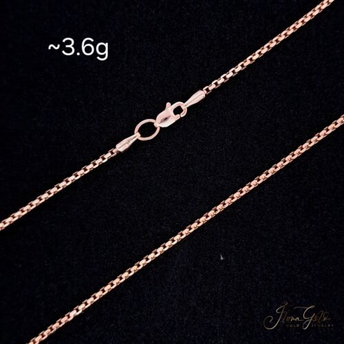 Box Link Chain Necklace