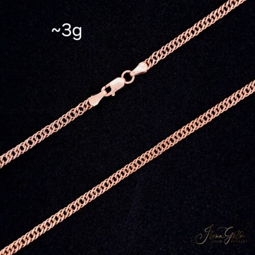 Double Curb Link Chain Necklace