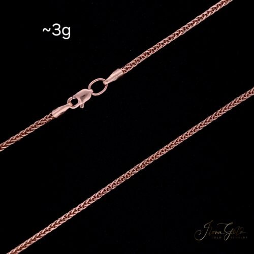 Wheat Link Chain Necklace