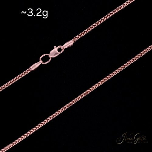 Wheat Link Chain Necklace
