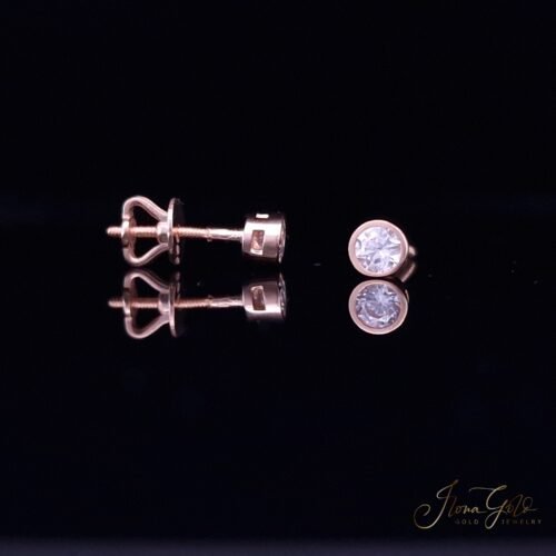 Zirconia Stud Earrings