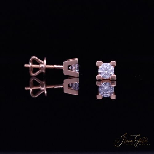 Zirconia Stud Earrings