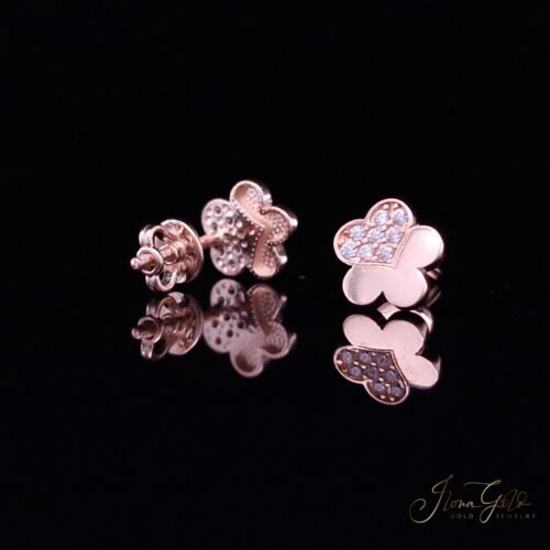 Zirconia Stud Earrings