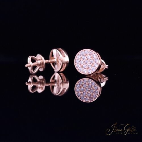 Zirconia Stud Earrings