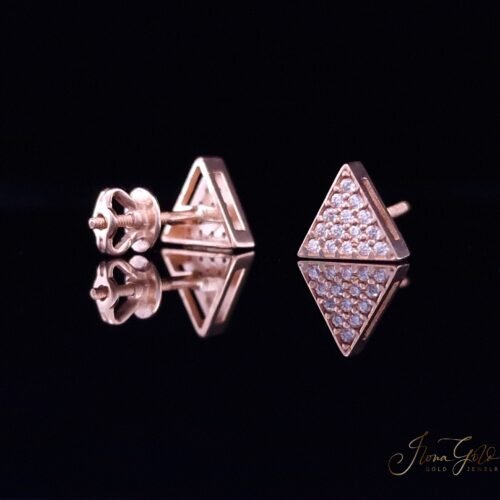 Zirconia Stud Earrings