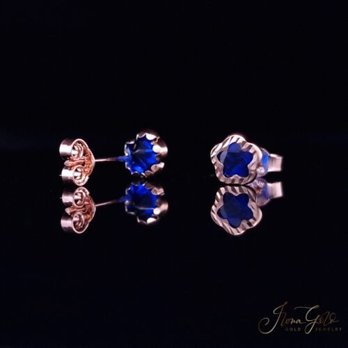 Zirconia Stud Earrings