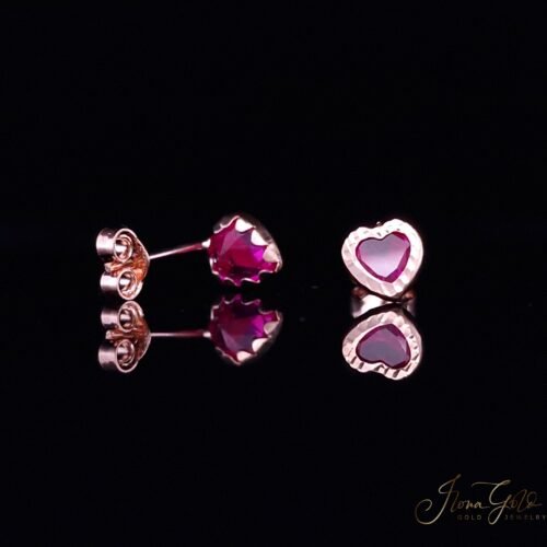 Zirconia Stud Earrings