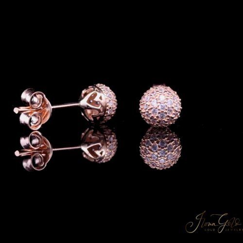 Zirconia Stud Earrings