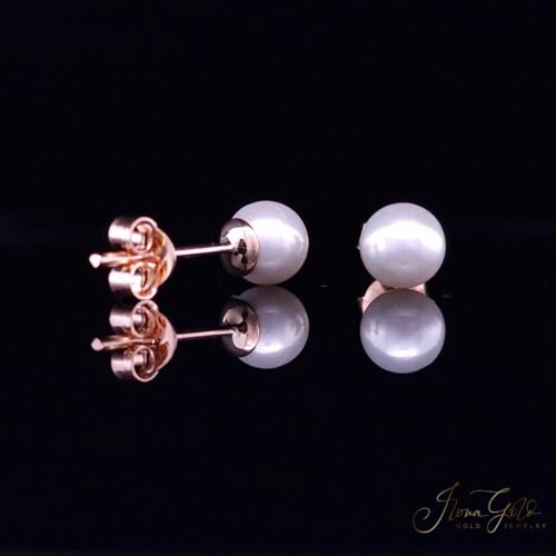 Pearl Stud Earrings