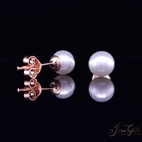 Pearl Stud Earrings