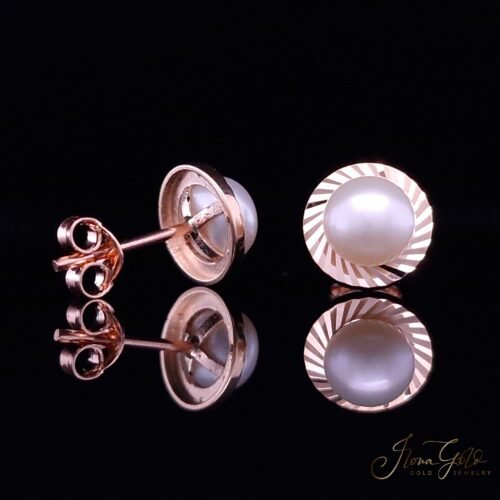 Pearl Stud Earrings