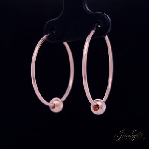 Alternative view of Hoop Earrings