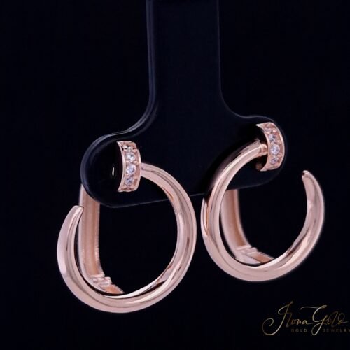 Alternative view of Zirconia Earrings