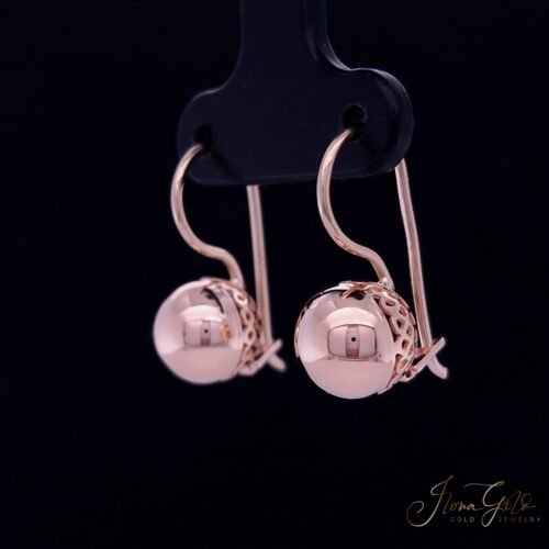 Alternative view of Bubble Hook Earrings