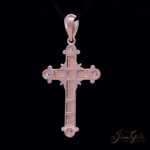 Alternative view of Zirconia Cross Pendant
