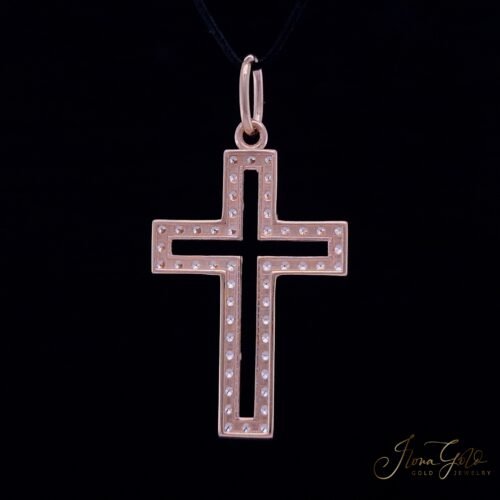 Alternative view of Zirconia Cross Pendant