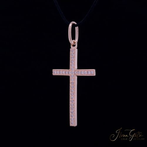 Zirconia Cross Pendant