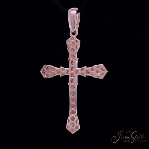 Alternative view of Zirconia Cross Pendant