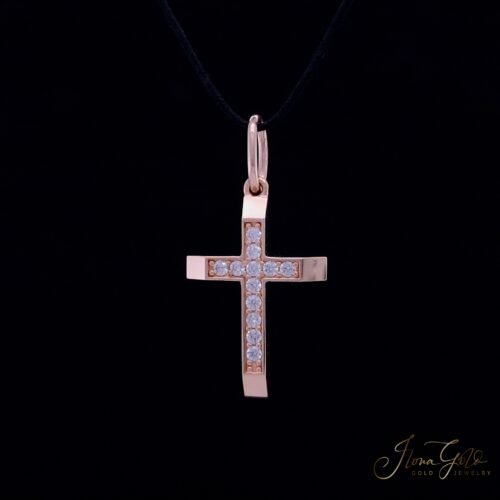 Zirconia Cross Pendant