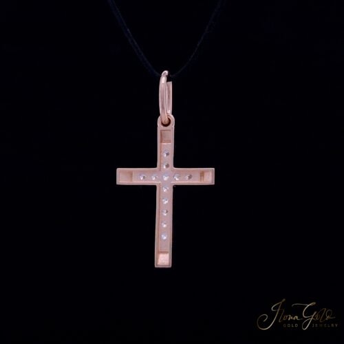 Alternative view of Zirconia Cross Pendant