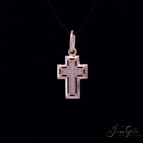 Zirconia Cross Pendant