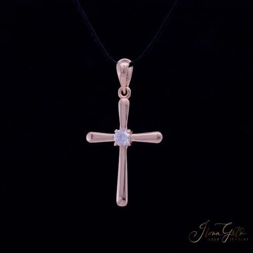 Zirconia Cross Pendant
