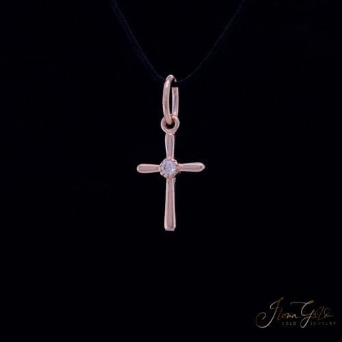 Zirconia Cross Pendant