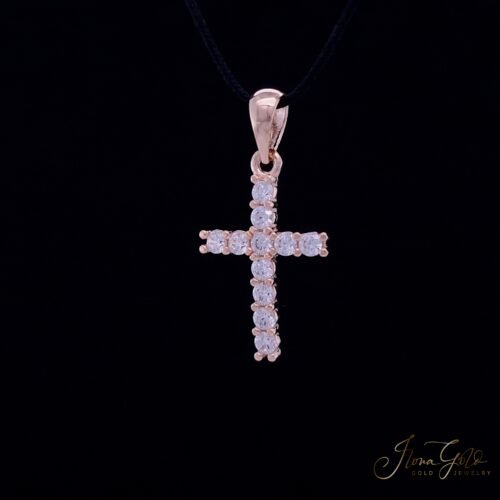 Zirconia Cross Pendant