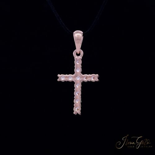 Alternative view of Zirconia Cross Pendant
