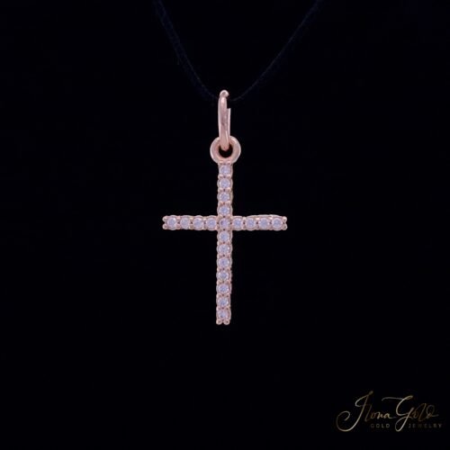 Zirconia Cross Pendant