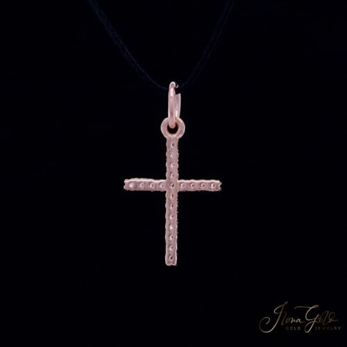Alternative view of Zirconia Cross Pendant
