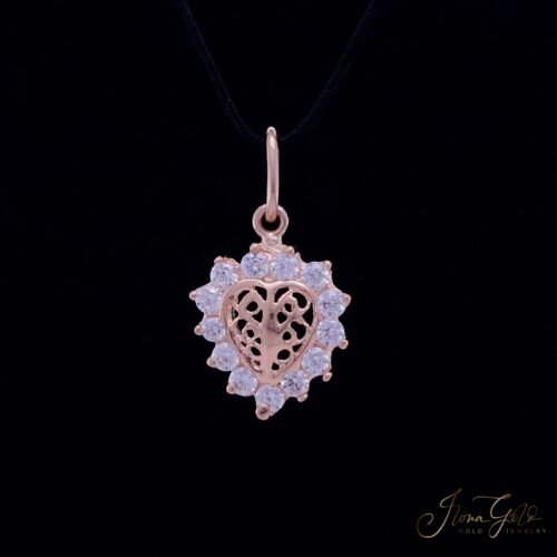 Heart Zirconia Pendant