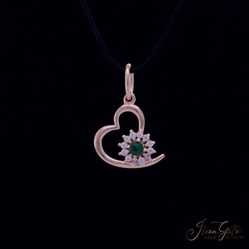 Heart Zirconia Pendant