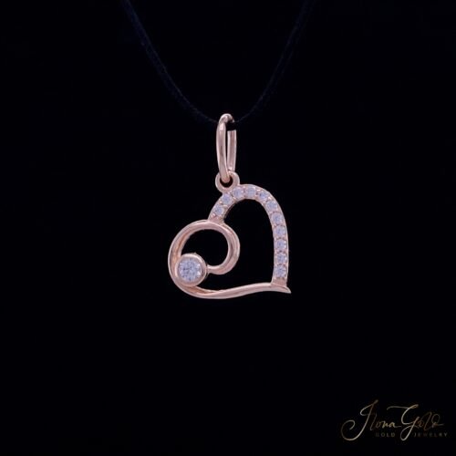 Heart Zirconia Pendant